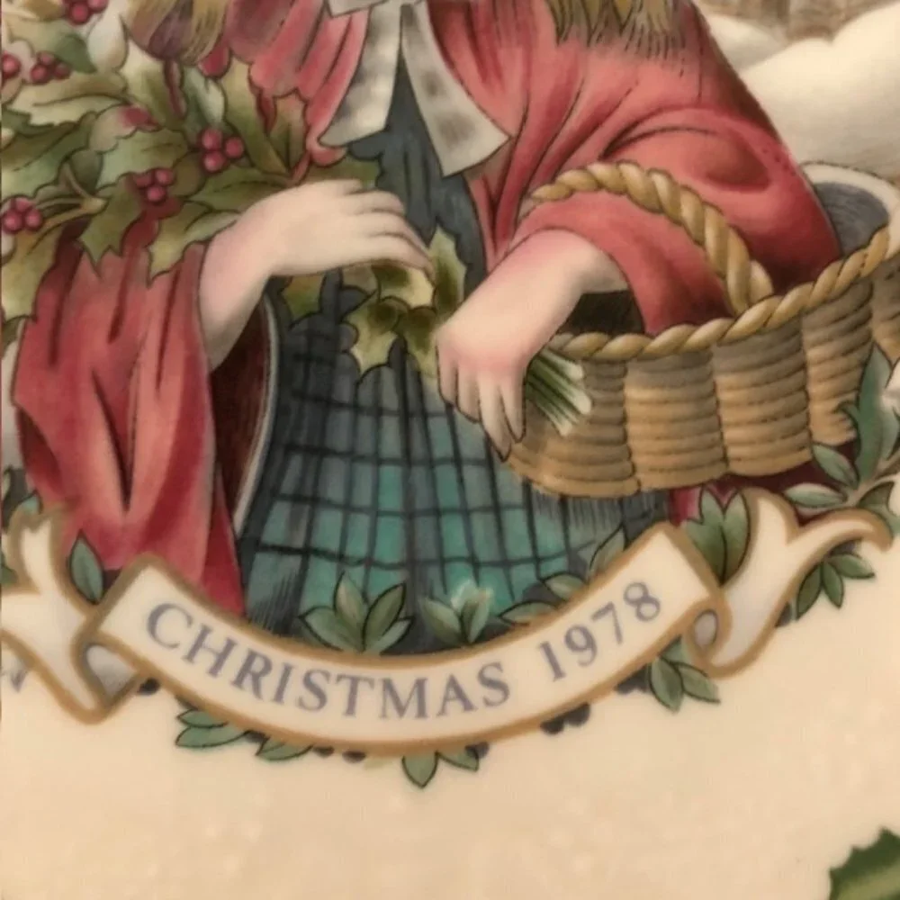 ROYAL DOULTON TABLEWARE LTD. Christmas 1978 Collectable Plate